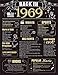 53th Birthday Decorations for Men Women 53th Birthday Gift for Him Back in 1969 Poster Decor Black and Gold 11 x 14 inch 53 Years Ago Decor(Back in 1969)