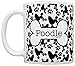 Poodle Christmas Ornament & Poodle Coffee Mug Tea Cup Bundle Dog Lover Stocking Stuffer