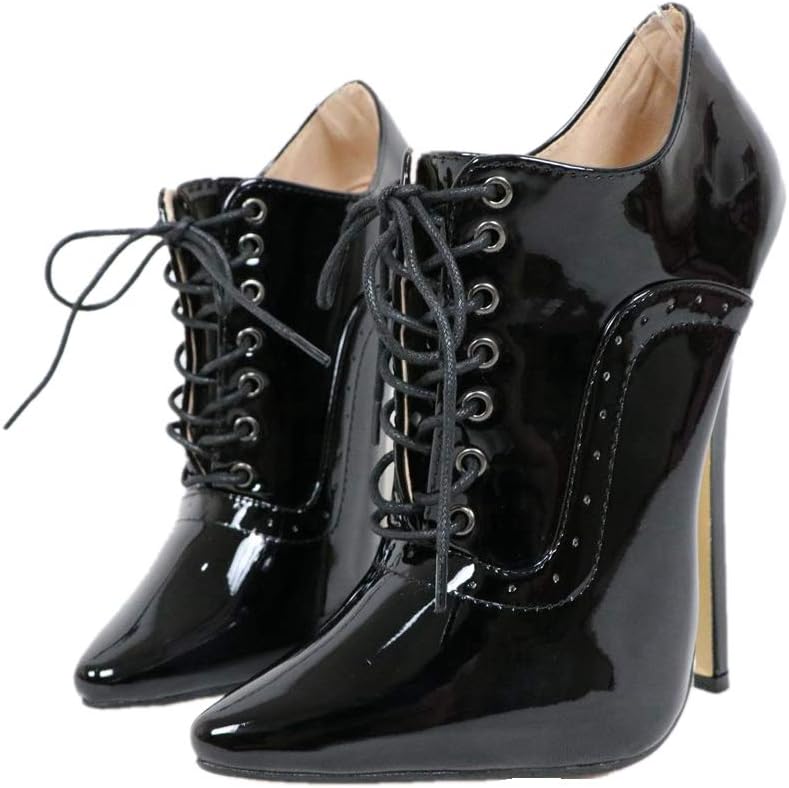 18Cm Super High Heel Women Pumps Lace Up Shoe Stilettos Custom Color Pumps Women Shoes