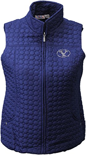 Nitro USA NCAA BYU Cougars Womens Collegiate Missy Fit Vest, 3X, Navy