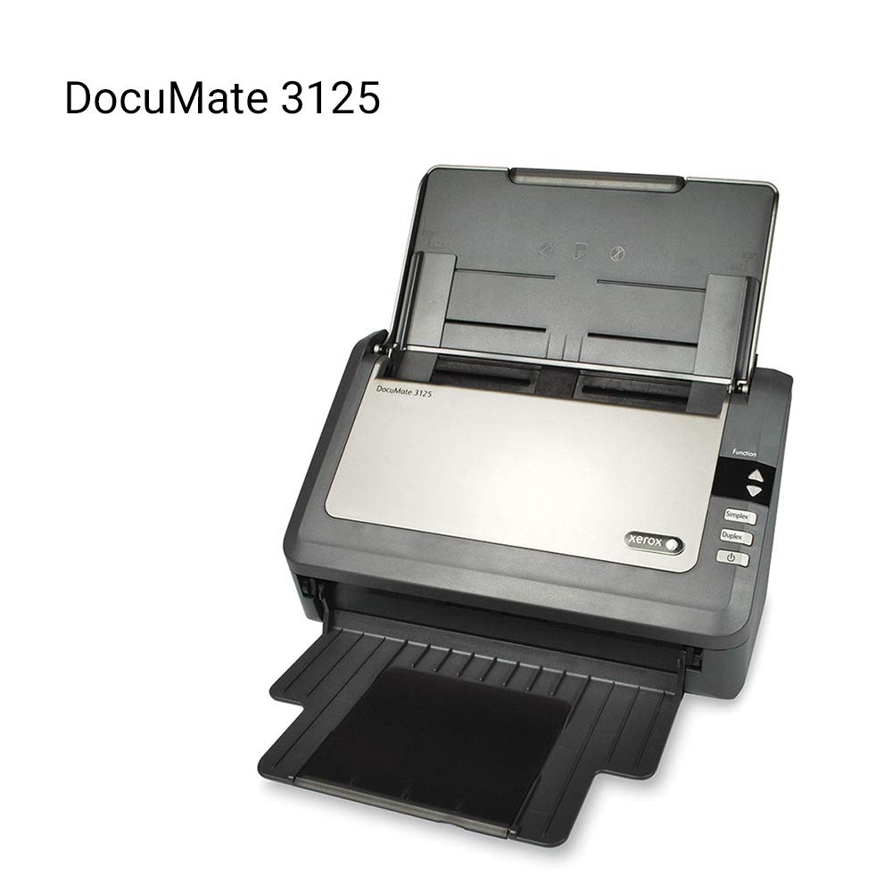 Xerox Documate 3125 Duplex Scanner With Document Feeder For Pc And