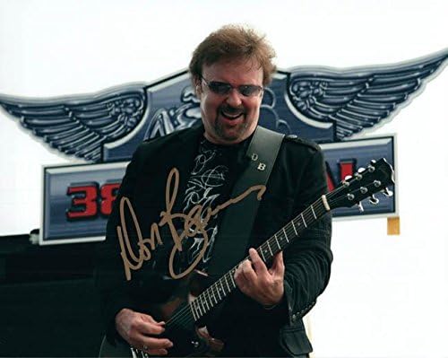 38 Special Don Barnes Autographed Signed Live Guitar Happy Photo