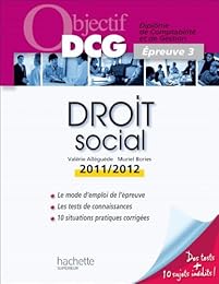 Droit social, 2011-2012