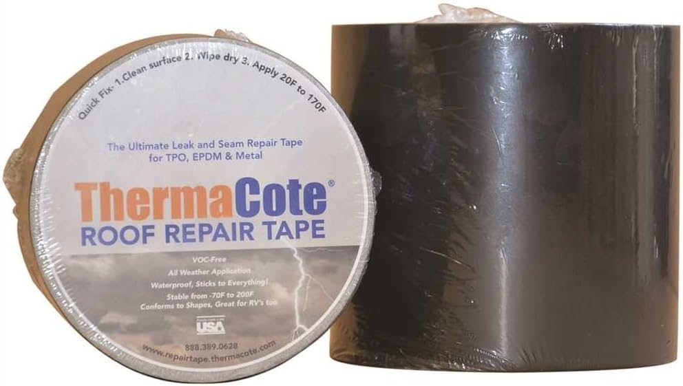 Thermacote, Inc. 1030543 Thermacote Seamline 18 In. X 65 Ft. Black