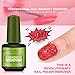 Magic Soak-Off Gel Nail Polish Remover Professional Remover Nail Polish Delete Primer Acrylic Clean Degreaser for Nail Art Lacquer in 3-5 Minutes Easily and Quickly No Hurt Your Nails (1pcs) (1pcs)…