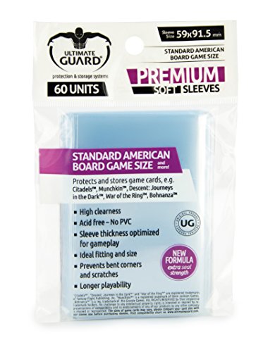 Prem Game Sleeves St American (60) Cards