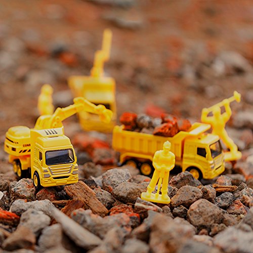 image for Pullback Construction Truck Toys Tuko Alloy Die-cast Construction Vehi
