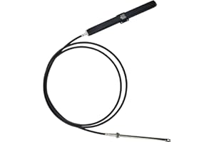 SSC13415 15Ft Mechanical Rack & Pinion Steering Cable Compatible with SB39526P,SB39544P Bezel Kits for Back Mount Steering Sy
