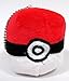 POKEMON Catcher - 6 Piece Poké Ball Plush Party Favor Set Featuring 6 Red Poké Balls
