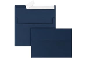 Meiikun Envelopes 5x7, 50 Pack A7 Envelopes Self Seal, Printable Invitation Envelopes for 5x7 Thank You Cards, Wedding Invita