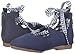 OshKosh B'Gosh Girls' Bianca Lace-up Ballet Flat, Navy, 9 M US Toddler
