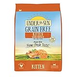 Under The Sun Grain Free Kitten Food Made With Farm-Raised Chicken, 5 lbs