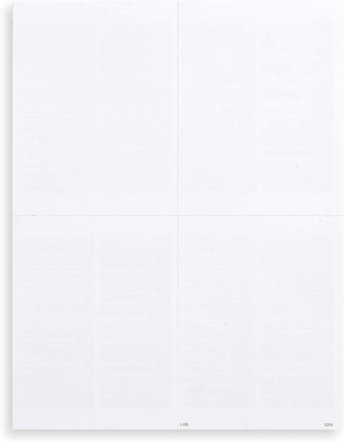 Blank 2020 W2 4 Up Tax Forms, 100 Employee Sets, Compatible with QuickBooks Online, Ideal for E-Filing, Works with Laser or Inkjet Printers, 100 Sheets and 100 Self Seal Envelopes : Office Products