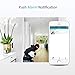 ANNKE 720p IP Camera, 1.0Megapixel Wireless Camera Wi-Fi PT Camera with 2-Way Audio and Remote Pan/Tilt (White)