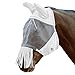 Derby Originals Reflective Trim Fly Mask with Ears & Fringes & One Year Warranty - Mini, Pony, Full, Oversize & Five Appealing Colors