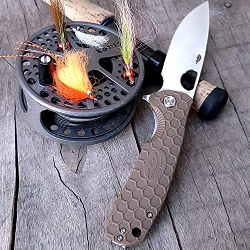 Western Active HB1002 Honey Badger Drop Point Pocket Knife 3.63