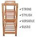 STNDRD. Bamboo Wood Shoe Rack Organizer, Stylish Shoe Rack Made from Sustainable Bamboo (1-Pack)