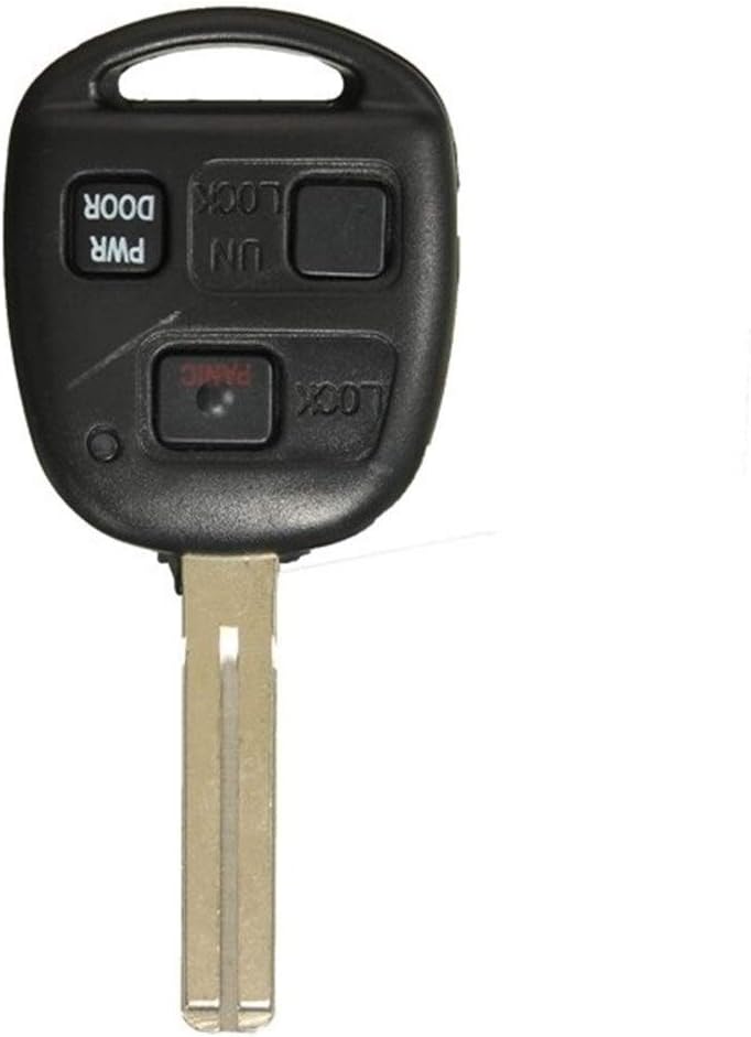 Durable 3 BTN Uncut Fob Power Door Remote Entry Key for Lexus New Remote Contorl Car Key