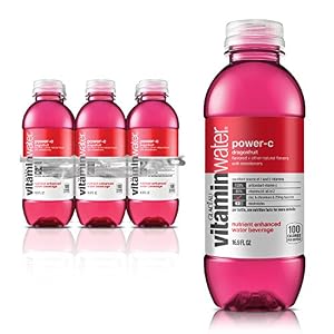 Image of vitaminwater power-c electrolyte enhanced water w/ vitamins, dragonfruit drinks, 16.9 fl oz, 6 Pack