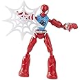 Spider-Man Marvel Bend and Flex Marvel’s Scarlet Spider Action Figure Toy, 6-Inch Flexible Figure, includes Web Accessory, for Kids Ages 4 and Up
