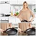 Cleverona Nonstick 11 inch Frying Pan Skillet with Detachable Handle