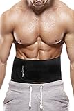 Weight Loss Belt - Waist Trimmer - Belly Fat Burner - For Men And Women - Best Slimming Thermal Belt To Lose Abdominal Belly Fat - It Works Better Than Pills, Shakes, and Diets - No Cream Needed