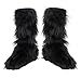Furry Boot Covers - Kids Costume Accessory