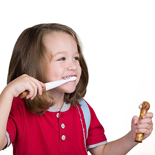 Nuby Electric Toothbrush with Animal Character, Giraffe