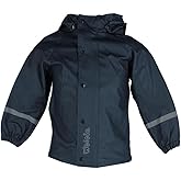 Little Girl's Solid Color Hooded Rain Coat by Wootie