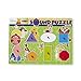 Melissa & Doug Disney Winnie the Pooh Shapes Sound Puzzle - Wooden Peg Puzzle (8 pcs)