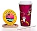 Solo Bistro 24 oz Hot Paper Coffee Cup Bundle - Cup, Lid, Stir Stick, and Coaster by Andaman (Set of 100 Cups)