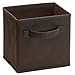 Closetmaid 1547 Cubeicals Mini Fabric Drawers, Canteen, 2-Pack