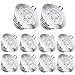 Pack of 10,Pocketman 110V 5W LED Ceiling Light Downlight,Cool White Spotlight Lamp Recessed Lighting Fixture,with LED Driver