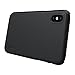 For iPhone X Case, Nillkin Ultra Slim Thin Anti Slipping Hard PC Cover Case, [Frosted] Durable Anti fingerprints Back Case [with Screen Protector] for iPhone X Case (Black)