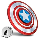 Gorilla Spinners - Ultra Durable Spinner Fidget Toy Shield with High Speed Bearing in Premium Metal Gift Box, EDC for Kids & Adults, 1-5 min of Spin Time