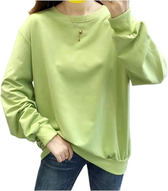 Amazon エムエルーセ スウェット トレーナー 無地 カジュアル テレワーク映え 体型カバー オシャレ おしゃれ かわいい きれいめ 仕事 ビジネス オフィス 通勤 ワーク 通学 スクール 学校 作業 作業服 作業着 作業用 普段着 アウトドア 旅行 おでかけ お出かけ ゆる 秋冬