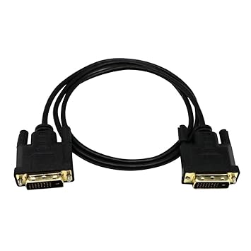 Homyl DVI a DVI Cable Macho DVI-D para Monitor LCD PC Computadora ...