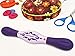 Smartneedle Stitch Ripper, Undo Double Tip Seam Ripper for Embroidery, Sewing, Art and Craft Projects, 2-in-1 Japanese Harden Steel Ergonomic Seam Ripper with Protective Caps, Thread Unpicker, Purple