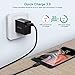 CHOETECH Quick charge 3.0, 18W USB Wall Charger (Quick Charge 2.0 Compatible, UL Certified) Compatible with Samsung Galaxy Note 9/8/S10/Plus/S9/S87, LG G6 /V30, HTC 10 and More ( USB C Cable Included)
