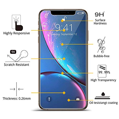 [3-Pack] iAnder for iPhone 11 / iPhone XR Screen Protector with [Frame Easy Installation Tray] [Temp - //medicalbooks.filipinodoctors.org