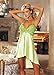Shirley of Hollywood Women's Sexy Charmeuse Chemise, Buttercup, Medium