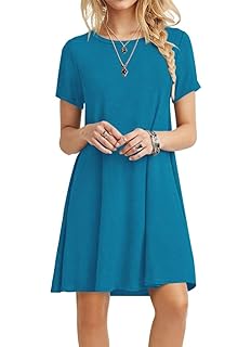turquoise casual dress