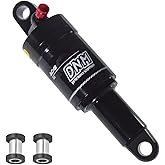 Catazer Mountain Bike Rear Shocks AO-6 Air Pressure Shock Absorber 165mm | AL6061 hard-anodized shock body, Air pressure adjustable, 250PSI Max, Built-in DU bushing, Fits MTB scooter e-bike