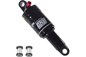 CATAZER Mountain Bike Rear Shocks AO-6 100/125/150/165/190mm Air Pressure Shock Absorber for Mtb/scooter/E-bike (165mm)