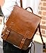 Kenox Vintage PU Leather Laptop Backpack Knapsack Rucksack Weekender Daypack Bag
