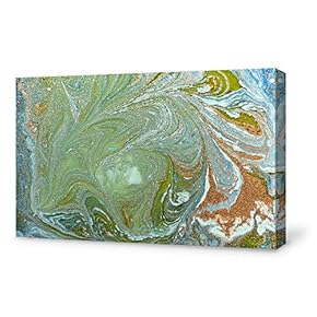 Canvas Wall Art Beautiful Stone Features Painting Artwork for Home Prints Framed - 12x18 inches
