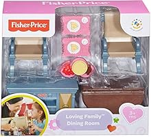 Amazon Com Fisher Price Loving Family Dining Room Toys Games