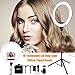 Creatck Ring Light with Stand - 18 inch LED Ring Light Kit with Phone Holder, Dimmable 2700K-5500K for Photography Makeup YouTube Video Shooting Vlogging Portrait