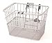 Retrospec Bicycles Detachable Steel Half-Mesh Apollo Bike Basket with Handles, Silverthumb 1