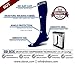 SB SOX Lite Compression Socks for Men & Women (15-20mmHg) – Best Compression Socks for Travel, Sports, and Daily Wear - XXL Sizes too! (Solid Navy, L/XL)